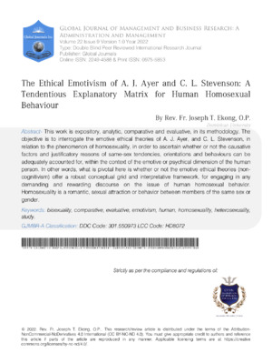 A study on human sexual behaviour and morality.