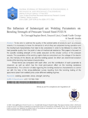 Submarine valve influence research.