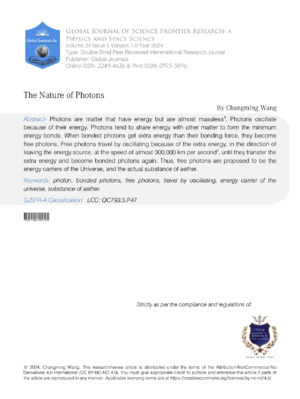 Alt text: detailed image of photon interactions in atomic research for scientific journals.