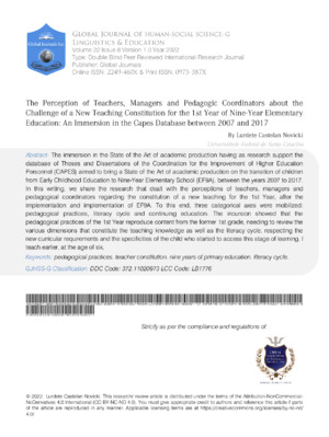 An academic paper exploring teaching and pedagogy coordination issues for new teachers.