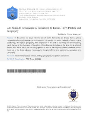 The Suma de Geografía by Fernández de Enciso, 1510.