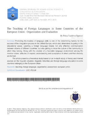 Exploring foreign language teaching and learning in Europe.