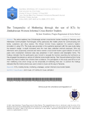 ICT's role in social science research and education.