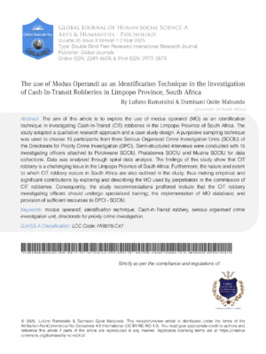 Secure your assets against cash-in-transit robberies with innovative investigative techniques.