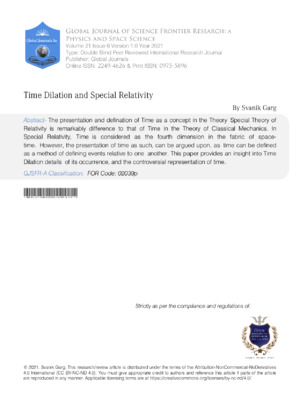 Exploring time dilation, special relativity, and their implications in physics for academic research journals.
