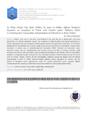 Female empowerment, gender roles, and political influence in Afghanistan discussed.