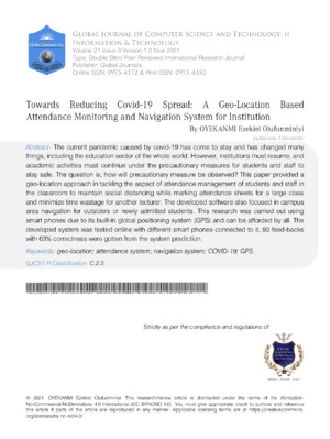 A detailed look at geolocation-based attendance systems, enhancing Covid-19 tracking and institution monitoring.