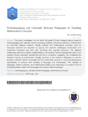 Efficient research on bilingual education techniques and pedagogical methods.