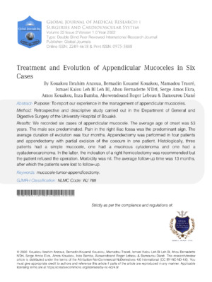 An academic research journal cover featuring a medical research study on treatment of the urogenital system.