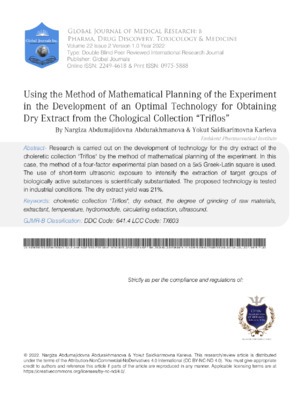 Accurate, detailed research on mathematical modeling for experimental plant extraction. Focuses on optimal technology for botanical science.